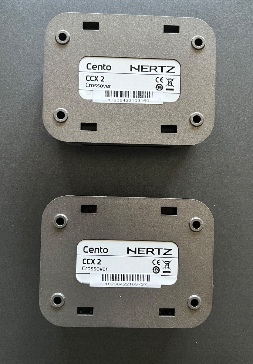 Hertz Crossover Hertz Cento CCX 2 crossover pair New | eBay