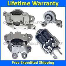 K4457 Motor & Transmission Mount Set 4pc For 2020-2022 Lincoln Corsair 2.3L Auto