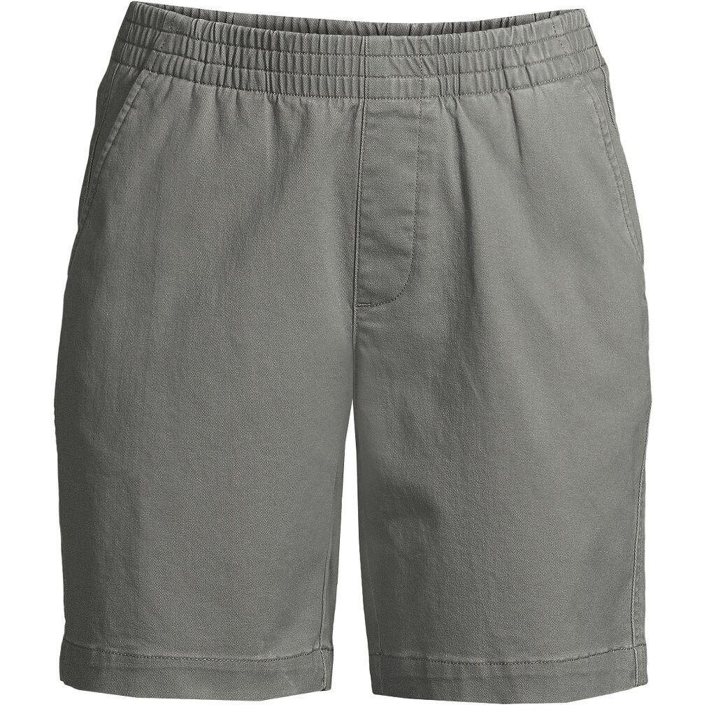 LANDS' END WOMEN'S PLUS SIZE PULLON 7 INCH CHINO SHORTS eBay