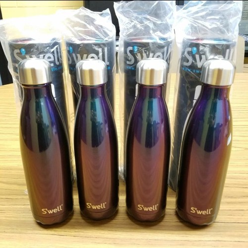 Swell Bottiglia d'acqua in acciaio inox isolata sottovuoto 17 oz, SUPERNOVA - Set di 4 - Foto 2 di 3