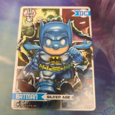 Batman Silver Age 011 DC Comics Ooshies Trading Cards Series 2