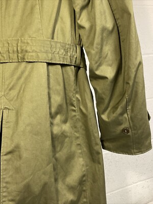 1953 Korean War US Army Winter Great Coat Lining OG-107 Overcoat