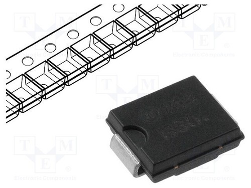 Diode : Tvs 5% 332÷368V 3,1A 1,5kW Unidirektional Smc | eBay