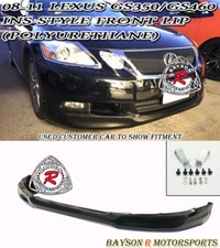 Fits 08-11 Lexus Gs Gs350 Gs450h Gs460 Ins-style Front Lip Polyurethane