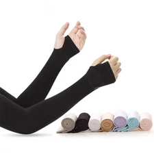 Cycling Arm Sleeves Warmer Summer Sports UV Protection Running Fishing Driving