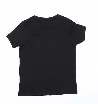 Minecraft T-Shirts à Manches Courtes pour Garçons, Ras du Cou - Lot de 2 ( Noir/Multi, 9-10 Ans