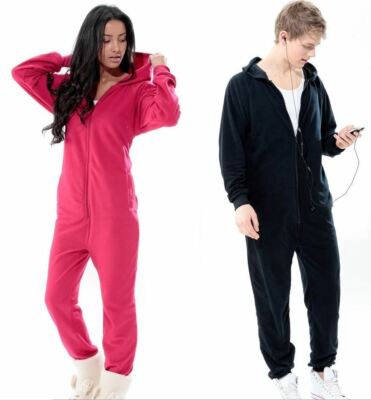 Femme ou homme hiver essentiel doux en polaire à capuche - Main Image