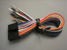 Power Acoustik Wire Harness for PD-650B,PD-650HB  2 Din In-Dash 6.2" Car DVD 