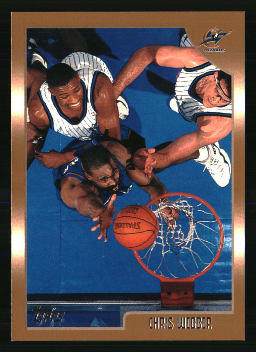 Chris Webber 1998 Topps #13 Basketball Card | eBay