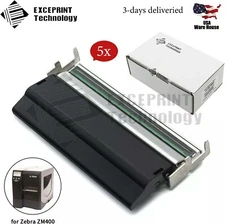 5x 300dpi Printhead Replacement For Zebra ZM400 Thermal Label Printer 79801M