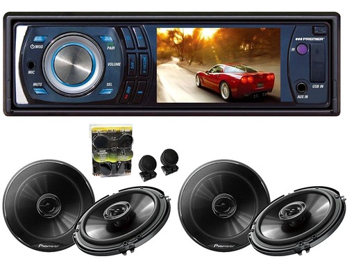 MRV-F400S V12 Amplifier and Set of 2 FOCAL 6-inch Speakers From