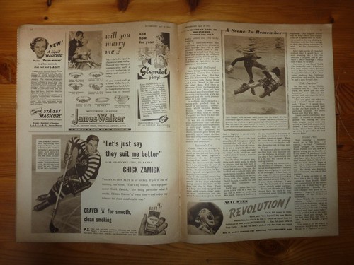 PICTUREGOER No 885 Vol 23 19TH APRIL 1952 CLAUDETTE COLBERT FRONT COVER - Picture 10 of 13