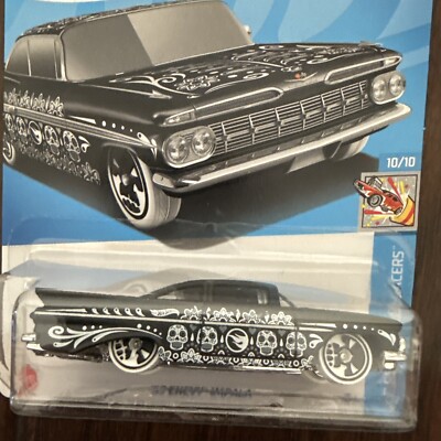 2024 Hot Wheels 59' Chevy Impala Treasure Hunt P Case Very Nice