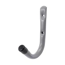 4 In. Handy Hook Wall Mounted J-Hook with 25 Lb. Capacity