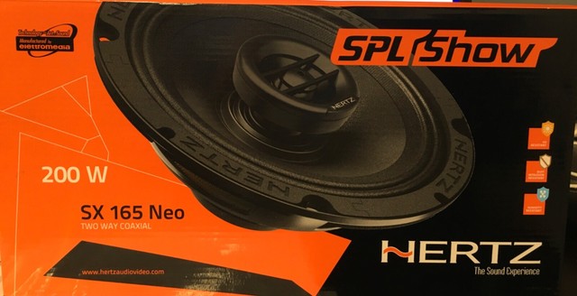 Hertz Audio 6.5â Car Speakers SX165NEO Coaxial Speaker SX 165 Neo SPL Show Pair for sale online 