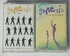 Genesis Cassette Tape Bundle We Can't Dance  The Way We Walk