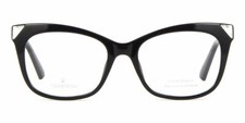 Swarovski SK5292 001 Black Cat Eye Plastic Eyeglasses Frame 52-17-140 SK5292 RX