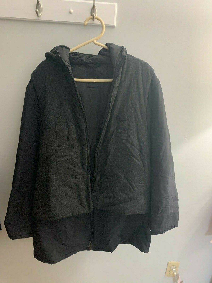 Neil Barrett Men's Black Nylon Wool Jacket (L) | eBay