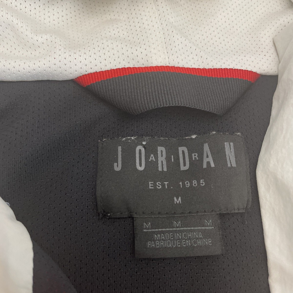 Rare Mens Nike Air Jordan Est 1985 Black Pullover Jacket Rare Mens Nike Air Jordan Est 1985 Black Pullover Jacket