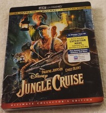 Jungle Cruise 4K UHD Blu-ray  Collector's edition Dwayne the rock johnson 
