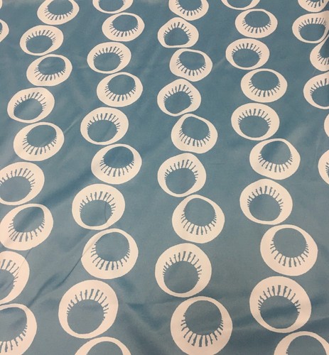 Holiday, Beach, Seaside Themed Caravan, Camper Dimout Curtain Fabric Material - Picture 5 of 13