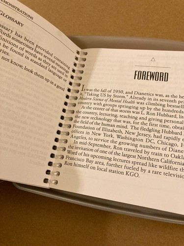 Dianetik Vorlesungen und Demonstrationen L.Ron Hubbard 5 CD Set Vorlesungen 1-4 - Bild 15 von 15