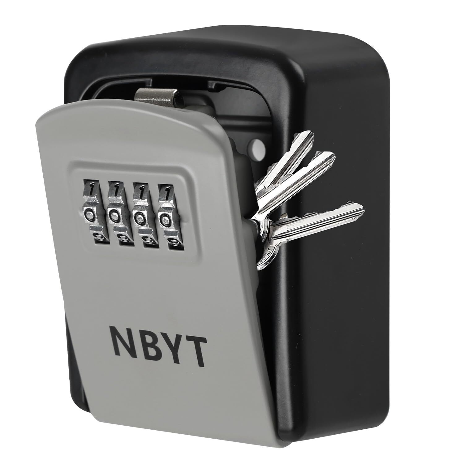 Portable Combination Lock keybox, Wall Mount,for House Keys Key Hiders to Hid...