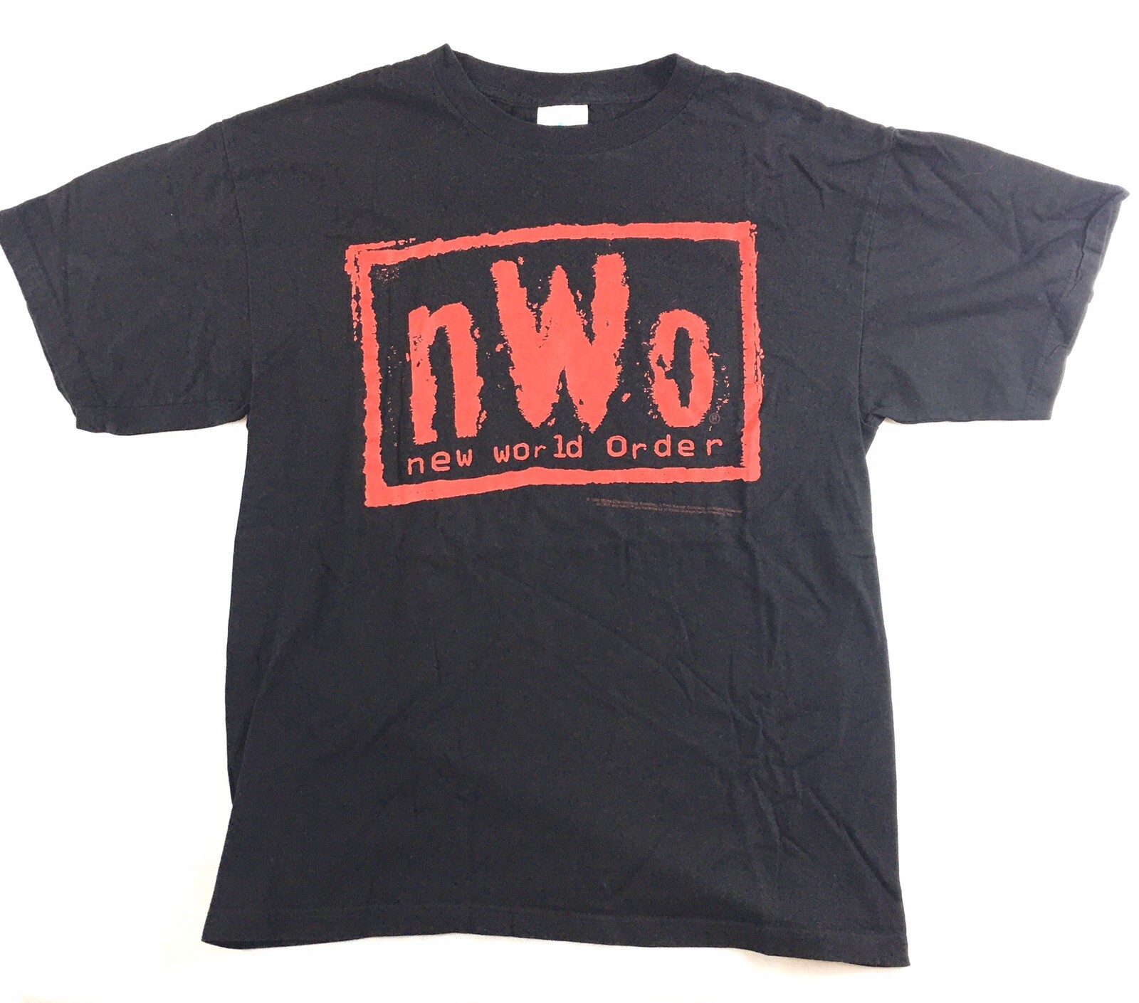 Vintage Original 1998 WCW NWO Black T-Shirt New W… - image 3