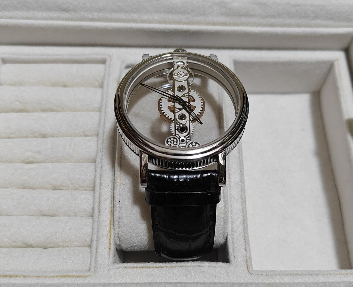 Gevril GV2 Phantom Bridge 8600 Omega Movement SS Limited Edition