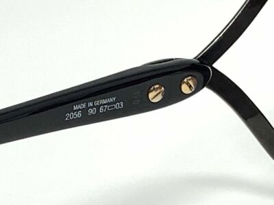 Vintage CHRISTIAN DIOR 2056 90 67mm BUTTERFLY Eyeglasses