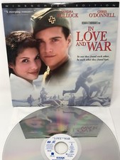 In Love and War Widescreen LaserDisc Sandra Bullock Chris O'Donnell