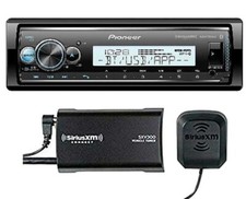 Pioneer MVH-MS512BS Marine Digital Media Receiver  SiriusXM Tuner and Antenna