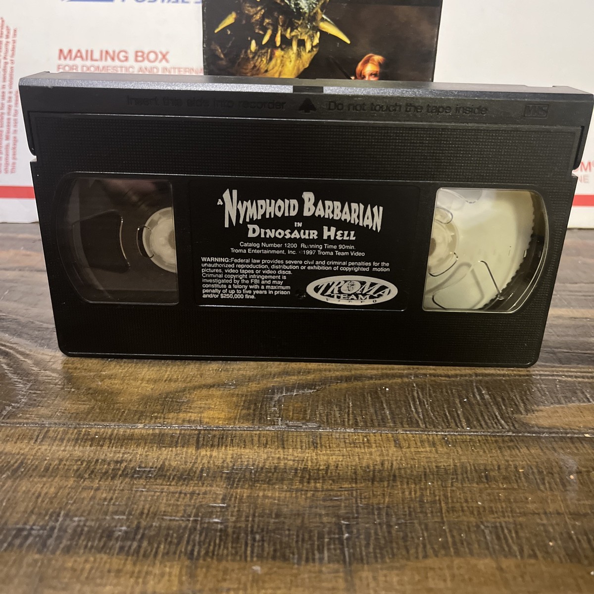 A Nymphoid Barbarian in Dinosaur Hell (VHS, 1997) for sale online