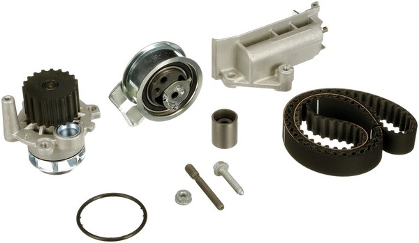 Gates Wasserpumpe + Zahnriemensatz Powergrip™ KP25569XS-2 FüR VW Skoda Audi Seat-image