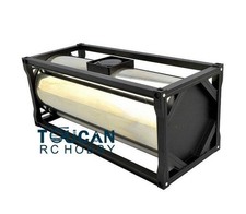 1/14 Scale TOUCANRC 20ft Metal Oil Tanker for Tamiye RC Tractor Truck Trailer