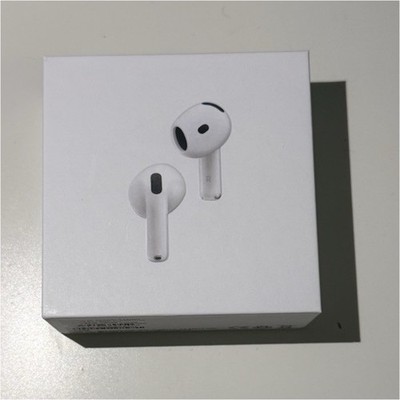 Apple AirPods 4 Wireless Earbuds White Active Noise Cancellation Bluetooth