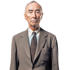 Julius Robert Oppenheimer (Suit) Half Body Buddy Cutout