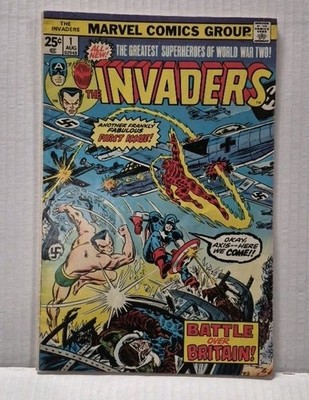 Marvel Comics 1975 The Invaders Issue #1