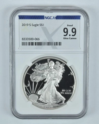 2019-S American Silver Eagle Proof 9.9 NGC X NGCX *4206