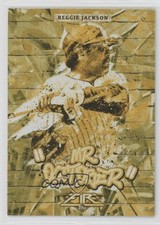 2017 Topps Fire Monikers Gold Minted Reggie Jackson #M-17 HOF 2s2