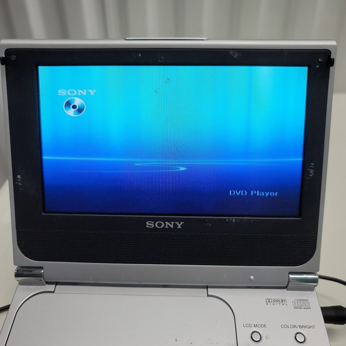 Sony DVP-FX705 Portable CD/DVD Player 7” LCD With Power Cord *Read