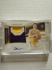 2024-25 Panini Immaculate Collection - Rookie Patch Auto Dalton Knecht /99