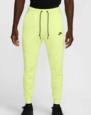 NEW $115 NIKE TECH FLEECE JOGGERS SWEATPANTS PANTS BARELY VOLT HV0959-736 XXL