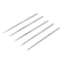 Canvas Leather Sewing Awl Round Hole Needle for Shoe Repairing,Handmade 5pack
