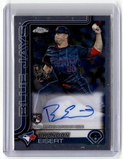 2025 Topps Chrome Brandon Eisert #RA-BE Rookie Autographs Baseball