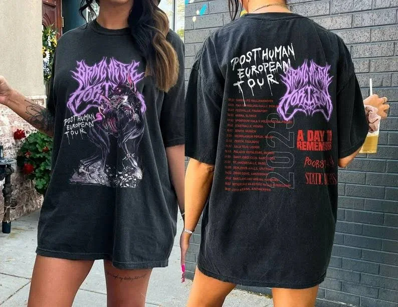 Bring Me The Horizon Post Human European Tour Shirt, Rock Metal