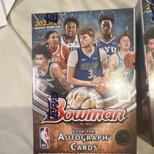 Bowman 2025/26 Basketball Trading Card Autograph Box NBA Sealed
