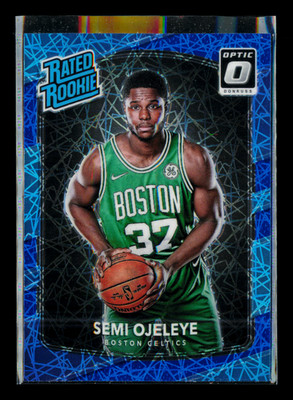 2017-18 Panini Donruss Optic - Rated Rookie Semi Ojeleye #164 Blue Velocity (RC)