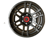 16x7 Satin Black 6x139 Et25 Wheels For Nissan Titan Frontier Xterra Pathfinder