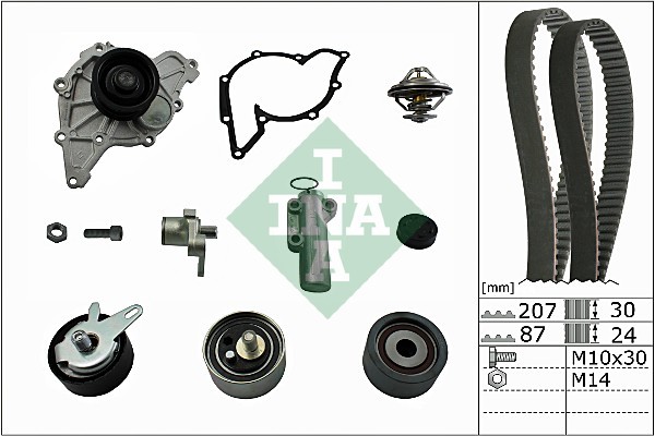 ✅Fits INA 530 0539 30 TIMING KPL. WITH BELT AND WATER PUMP   ⭐UK Seller⭐
